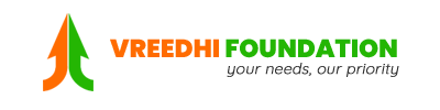 Vreedhi Foundation logo horzontal Transparent